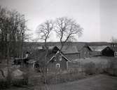 Stallbacken vid Tuna gård. Före 1914.