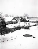 Stallbacken med inspektorsbostaden. Efter 1917.