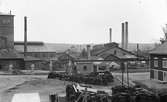 Långshyttan är ett  järnbruksområde. Ortens stålindustri, Klosterverken, var en del av Klosters bruk och byggde sin tidiga framgång på Gustaf de Lavals innovationer. Bruket i Långshyttan var pionjärer inom den moderna typen av masugn, som kom på 1800-talet, och även inom tillverkning av rostfritt stål.