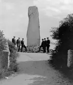 Uppbo Stora Skedvi Minnessten över forntida stordåd.   