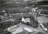 Flygfoto över Rockneby.