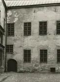 Fönster på inre borggården på Kalmar slott.