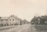 Gata i Mörbylånga kring sekelskiftet 1900.