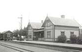 Söderåkra Järnvägsstation omkring1920.