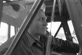 Ekensbergs varv 1970; porträtt av truckförare