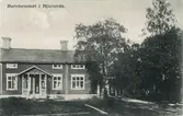 Barnhemmet i Mjösund, Njurunda. Vykort.