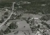 Flygfoto över Långasjö.