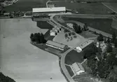 Flygbild över Gamleby lantmannaskola, nerlagd 1957.