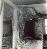 Eldstadskomplexet i ett bostadshus i Mjödehult.