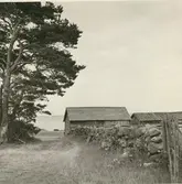 Sjöbodar vid Norrböda.