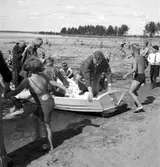 Barnutflykt till Årsunda. Storsjön. År 1936
