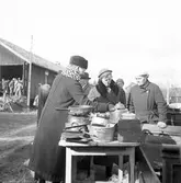 Reportage för Gefle Posten. Auktion. År 1936
