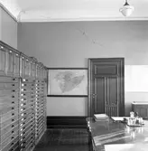 Gefle Stads Byggnadskontor. Sprickor i Stadshuset. År 1936
