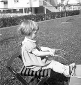 Gunnel Larsson, Floravägen 13. 1937
