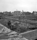 Reportage för Arbetarbladet. Diverse gårdar och byggen. Juli 1937
Vallbacken