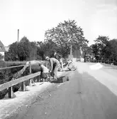 Reportage för Gefle Dagblad. Byggnader m.fl. Augusti 1937





