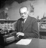 Svenska Sjötullsförbundet, Folkets Hus. Ombudsman Nilsson. Den 20 Maj 1946



