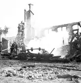 Reportage för Gefle Dagblad. Branden i Forsbacka. Den 1 Juni 1939
