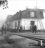 Reportage för Gefle Dagblad. Branden i Forsbacka. Den 1 Juni 1939

