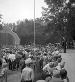 Reportage för Gefle Posten. Barnutflykt till Furuvik. September 1937





