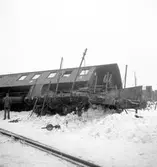 Reportage för Gefle Dagblad. Jernvägsolyckan vid Norra Station. November 1937
