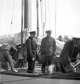 Kungabesök. Gustav V. I 14, Hälsinge regemente






