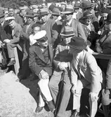 Kungabesök. Gustav V. I 14, Hälsinge regemente







