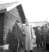 Kungabesök. Gustav V. I 14, Hälsinge regemente







