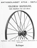 ATSA AB Gefle. Räfshjul. 