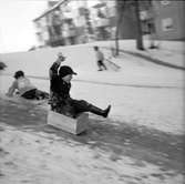 Isträning på Brynäs. Den 23 januari 1957.






