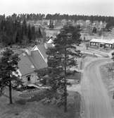 Vy. Maj 1955. Skogmursvägen


