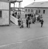 Den 7 september 1960. Gävle Varv. Stapelavlöpning. Båt nr 106.





