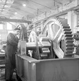 Den 12 februari 1965. Gävle Varv. Maskinverkstad.
