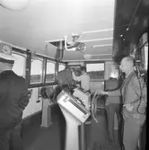 Den 27 juli 1962. Gävle Varv.Kommansobryggan på M/S 110-Tukuue.

