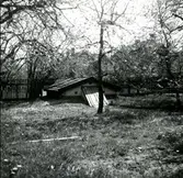 En jordkällarevid gamla barnhemmet i kvarter Laxöringen.