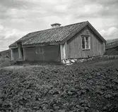 Magnussons gamla stuga. En ryggåsstuga.