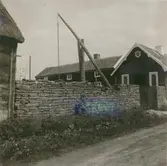 En brunnsvingel på Sjölandragården.