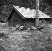 Smedjan vid hembygdsparken.