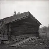 Gaveln på en linbastu i Näfstad.