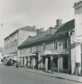 Motiv från Kaggensgatan som den såg ut på 1950-talet