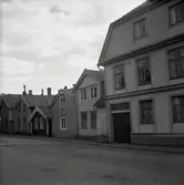 Bostadshus i kvarteret Bokbindaren innan de renoverades.