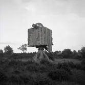 Ruinen av en stubbkvarn i Nyby.