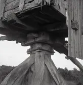 Detalj av en stubbkvarn i Nyby.