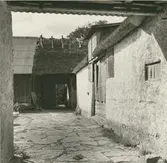 Ladugård med stråtak i Gettlinge.