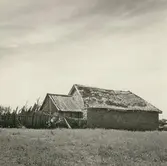Ekonomibyggnad i Torp sedd mot söder.