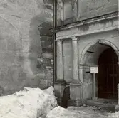 Sydöstra portalen på Kalmar slott.