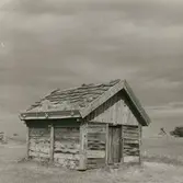 Sjöbod vid Klockholm.