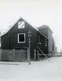 Kv. Blockmakaren 1 vid rivningen på 1930-talet.
