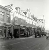 Domustomten. Före husens rivning för Domus nybyggnad.