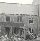 Kreugerska huset i samband med flyttningen.